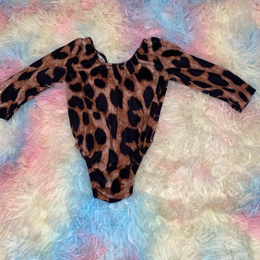 0-3 leopard Leotard.